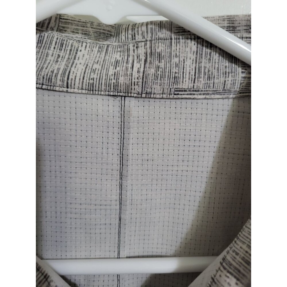 Lululemon Mens Airing Easy Button Up Shirt Print Performance No Size - Picture 5 of 8